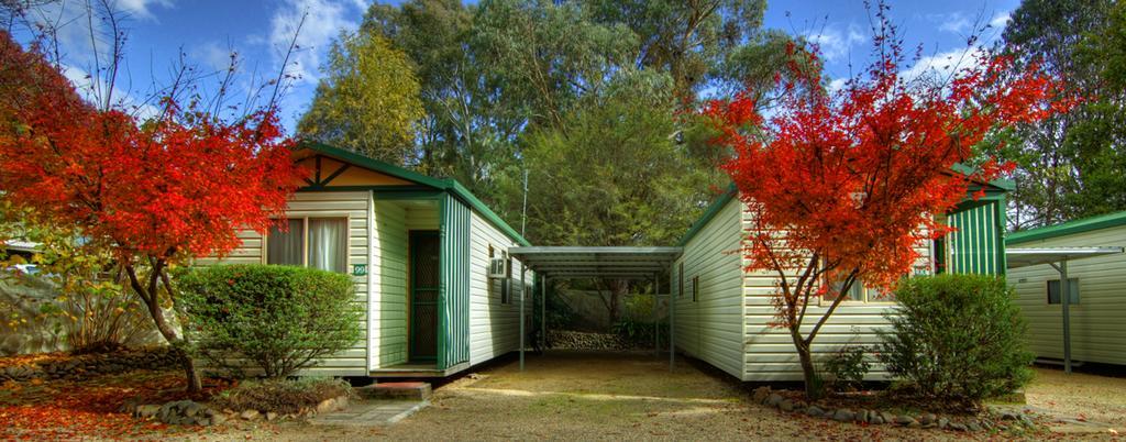 Riverview Caravan Park Porepunkah Exterior foto