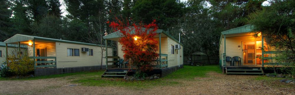 Riverview Caravan Park Porepunkah Exterior foto