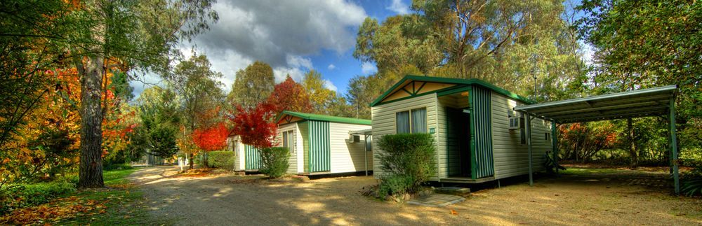 Riverview Caravan Park Porepunkah Exterior foto